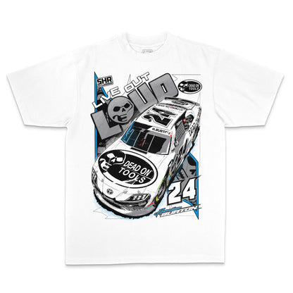 Harrison Burton 2026 No. 24 Dead On Tools Faded Vintage Tee